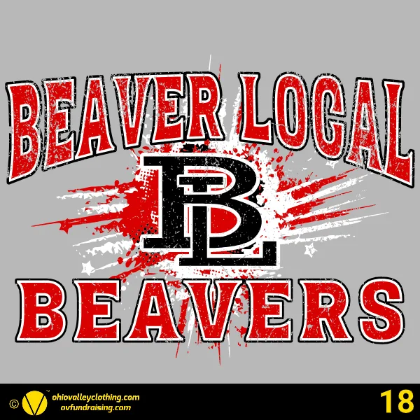 Beaver Local Cross Country Fundraiser 2024- Design 18