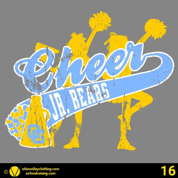 Oak Glen Jr. Bears Cheer 2025 Design 16