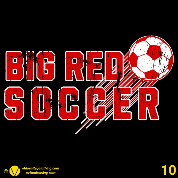 Steubenville Big Red Boys Soccer 2025 Design 10