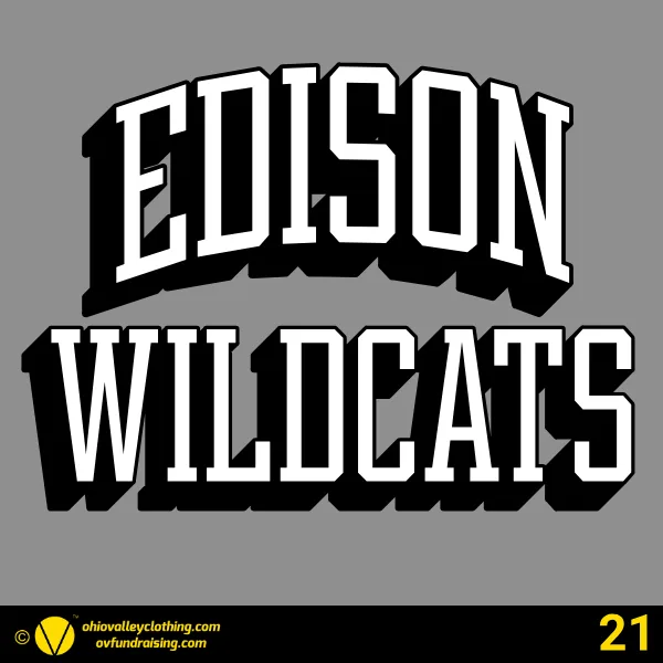 Edison Jr Wildcats Football 2026 Design 21