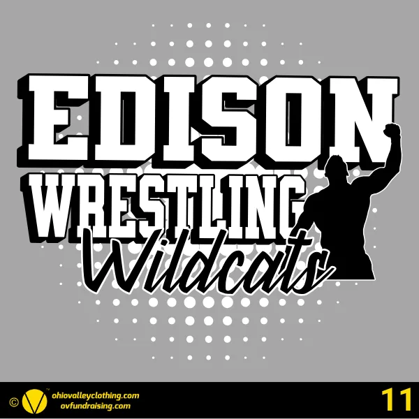 Edison Wrestling 2024 Design 11