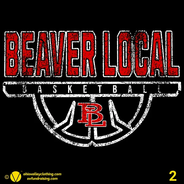 Beaver Local Boys Basketball 2024-2025 Design 02