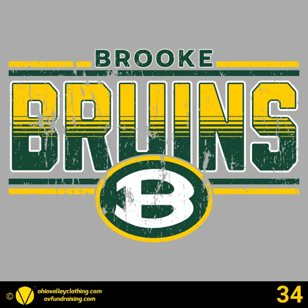 Brooke Middle School Baseball 2025 Design 34