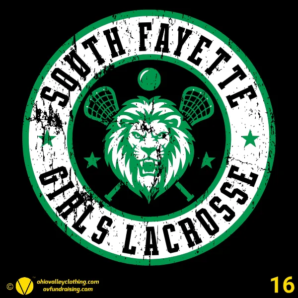 South Fayette Girls Lacrosse Boosters 2026 Design 16
