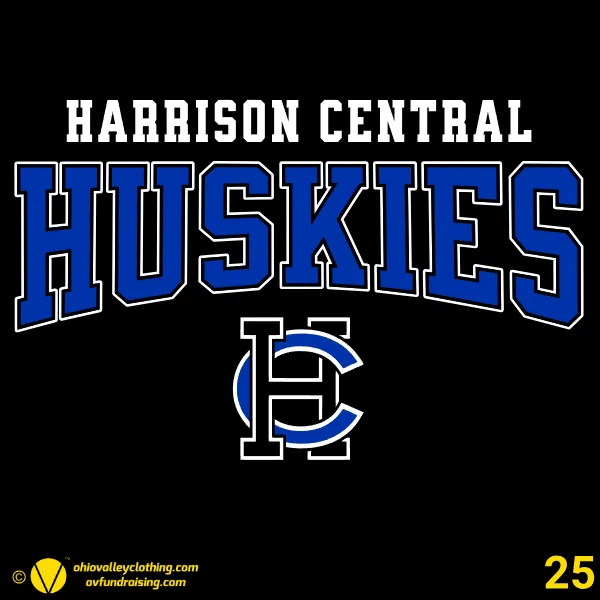 Harrison Central Huskies Soccer 2026 Design 25