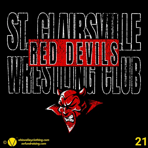 St. Clairsville Wrestling Club 2024-2025 Design 21