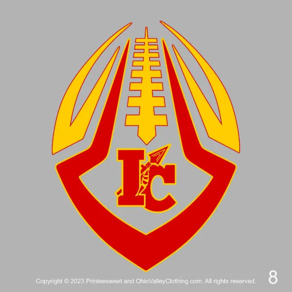 Indian Creek Boosters 2023 Football Designs Page 08