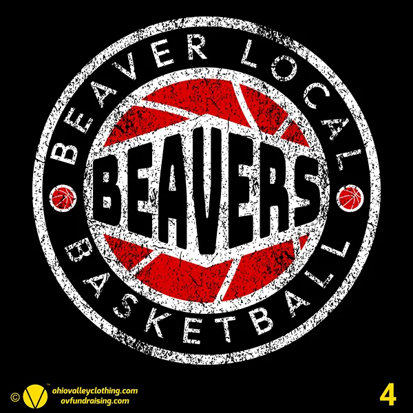 Beaver Local Boys Basketball 2024-2025 Design 04