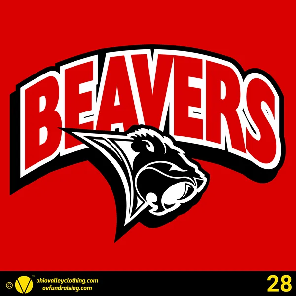 Beaver Local Boys Basketball 2024-2025 Design 28