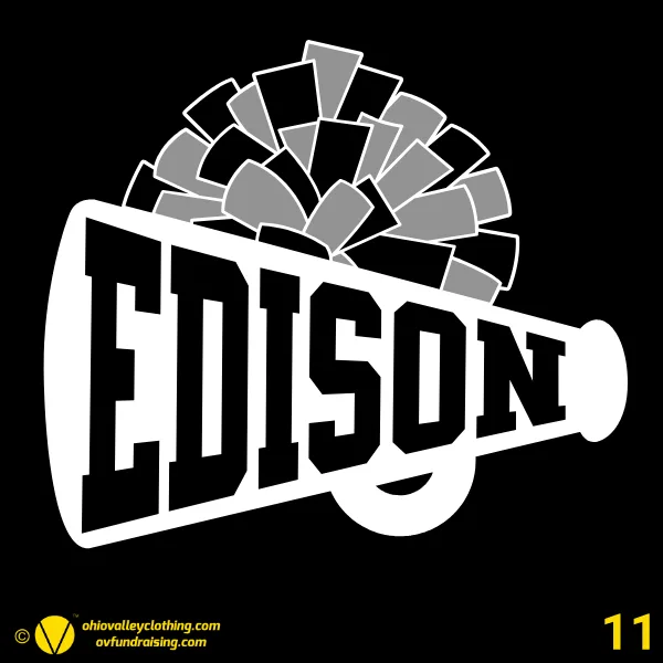Edison High School Cheer 2024 Design 11