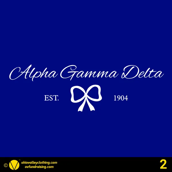 Alpha Gamma Delta 2026 - Edmond, OK Design 02