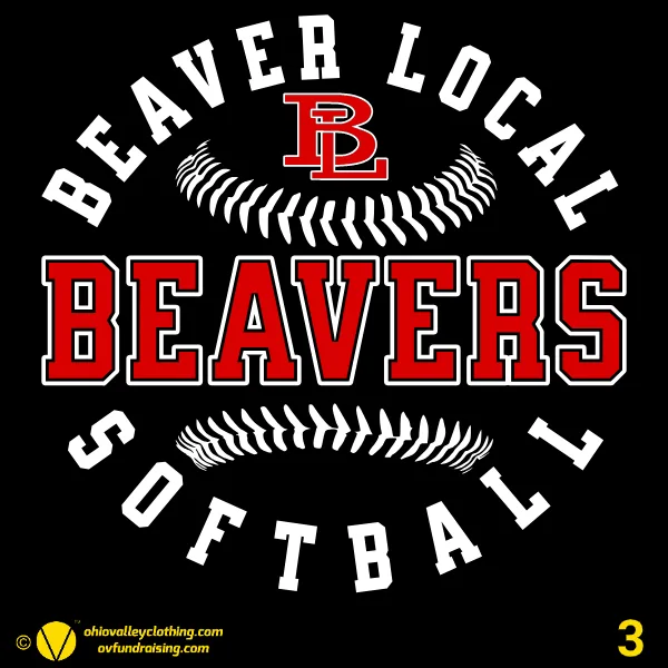Beaver Local Softball 2025 Design 03