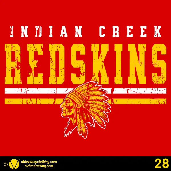 Indian Creek Youth Football and Cheering 2025 Design 28