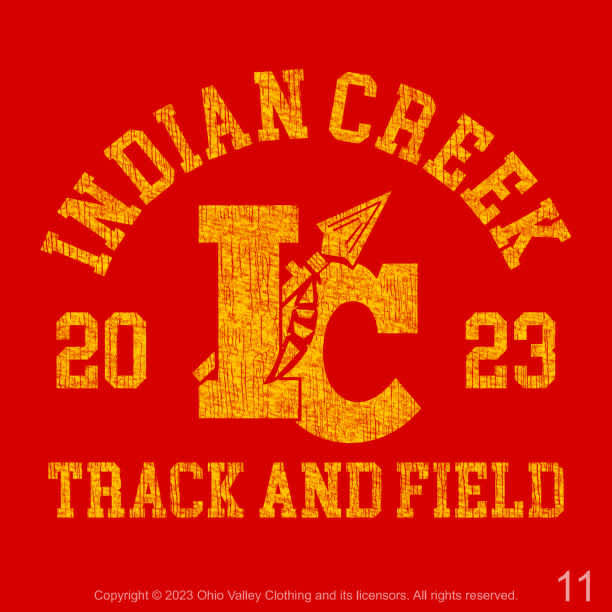 Indian Creek Track & Field 2023 Fundraising Sample Designs Indian-Creek-Track-2023-Design page 11