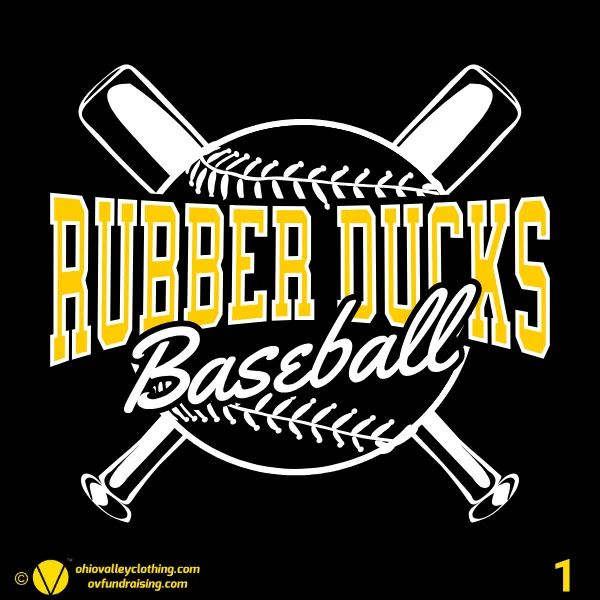 Rubber Ducks Baseball 2024 Design 01