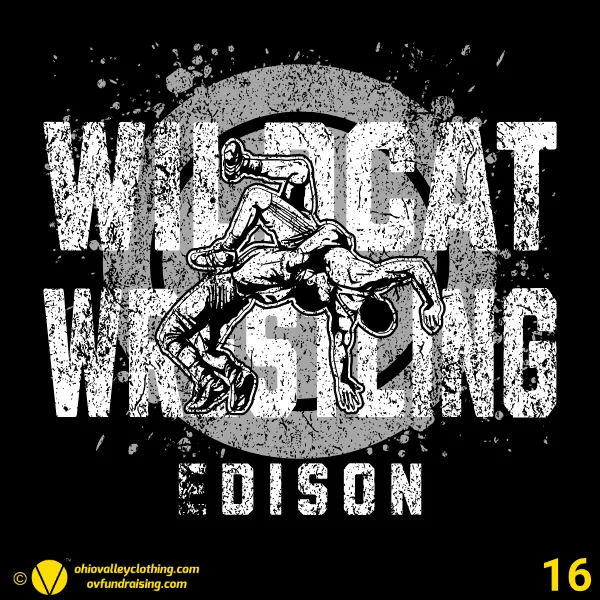 Edison Wrestling 2024 Design 16