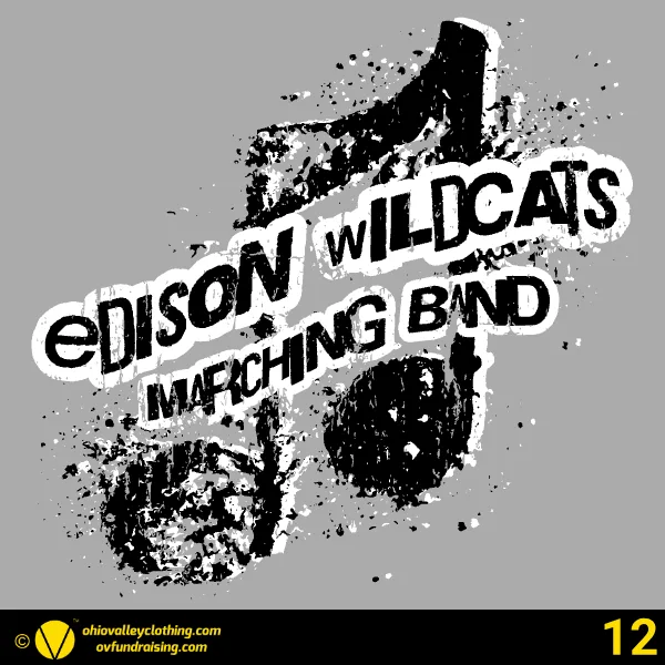 Edison High School Band Boosters 2026 Design 12