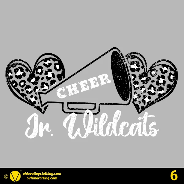 Edison Jr. Wildcats Cheer 2024 Design 06