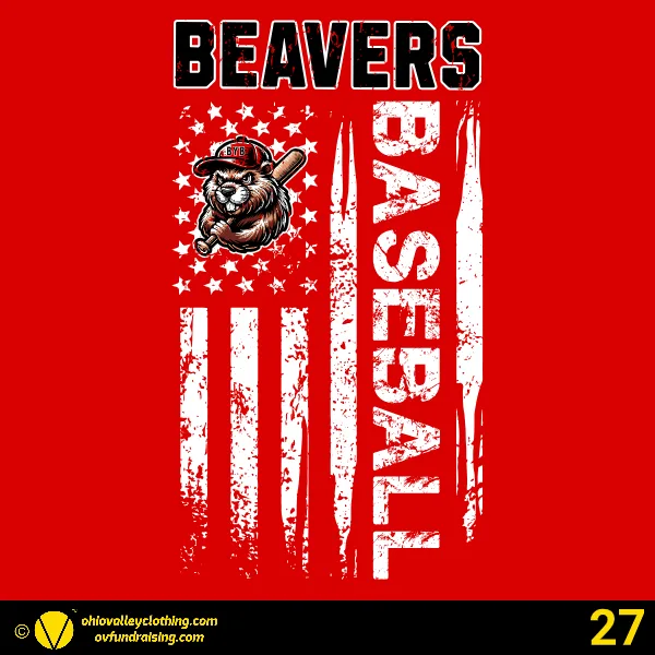 Beaver Youth Baseball 2025 Design 27