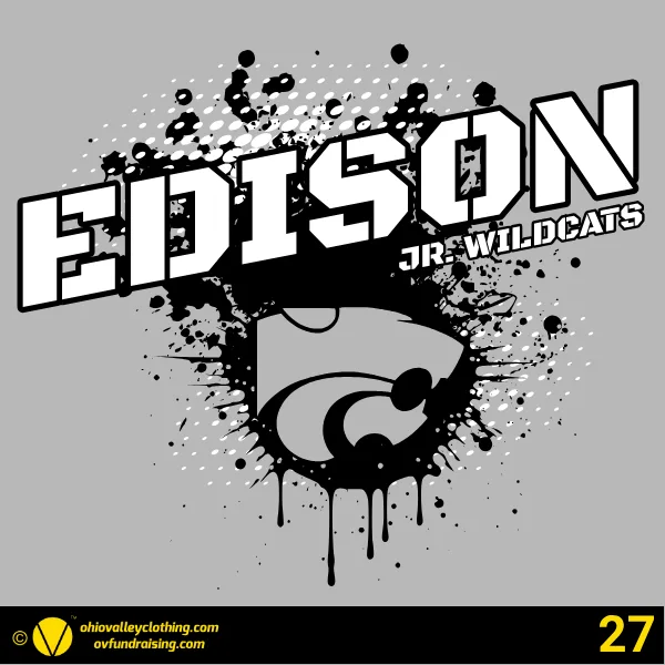 Edison Jr. Wildcats Cheer 2024 Design 27
