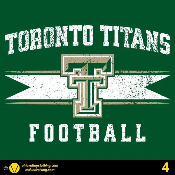Toronto Titans Cheer & Football 2024- Design 04