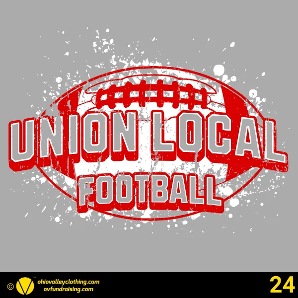 Union Local Little Jets Football 2026 Design 24