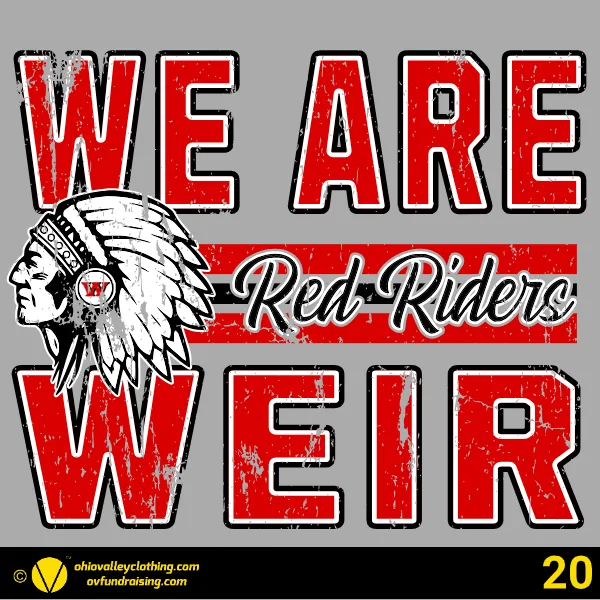 Weir Middle Cheer Parent Group 2025 Design 20