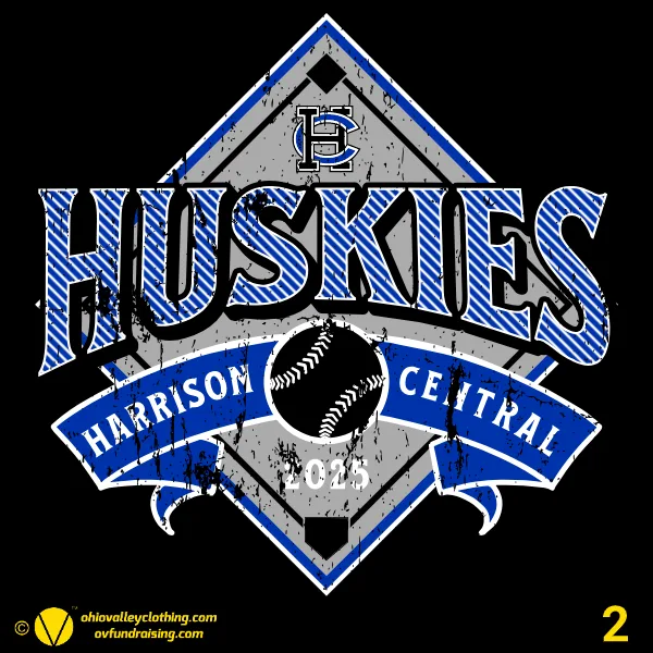 Harrison Central Youth Baseball Association 2025 Design 02
