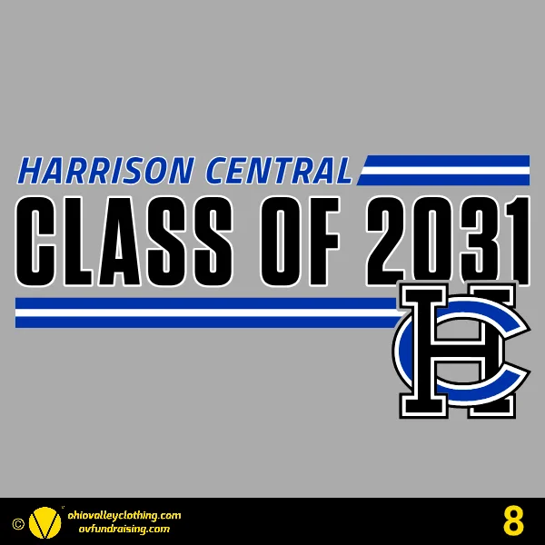 Harrison Central Elementary 6th Grade Graduation 2025 Design 08