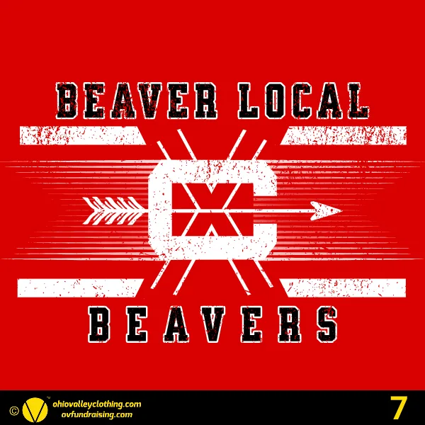 Beaver Local Cross Country Fundraiser 2024- Design 07