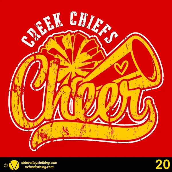 Indian Creek Youth Football and Cheering 2025 Design 20