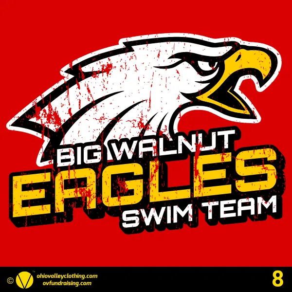 Big Walnut High School Swim Team 2026 Design 08
