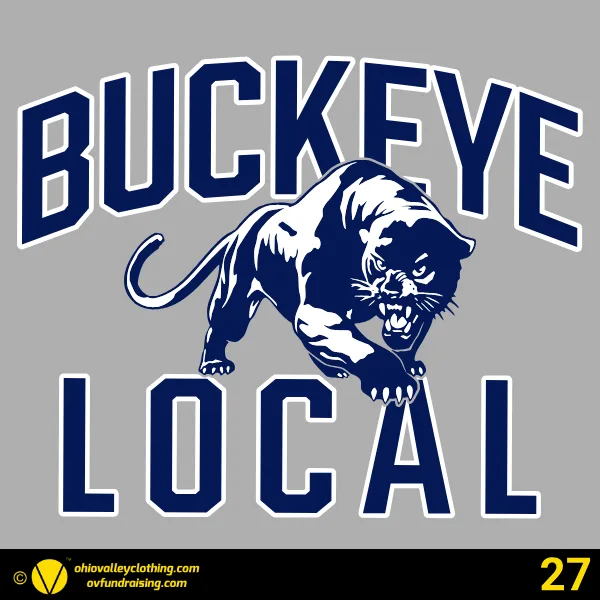 Buckeye Local Lady Panthers Basketball 2024 Design 27