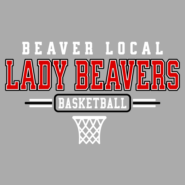 Beaver Local Lady Beavers Hoops Club 2025-26 logo