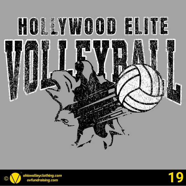 Hollywood Elite Volleyball 2024 Design 19