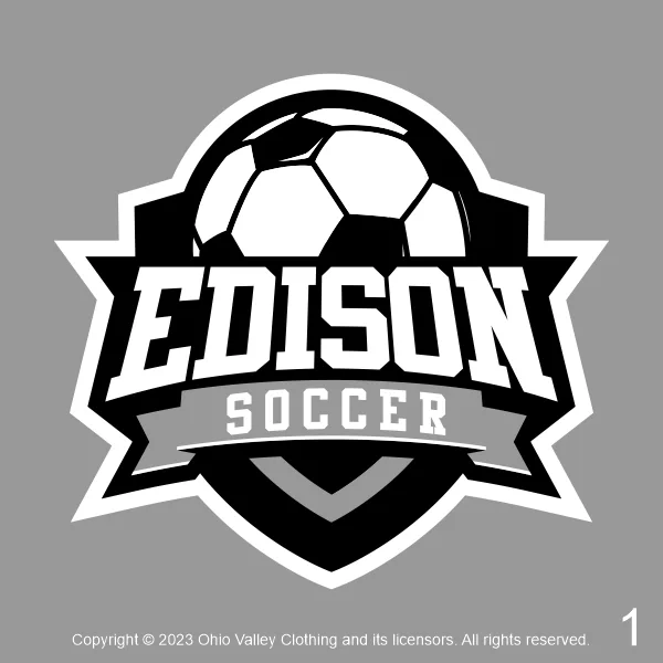 Edison Lady Wildcats Soccer 2023 Sample Designs Page 01u