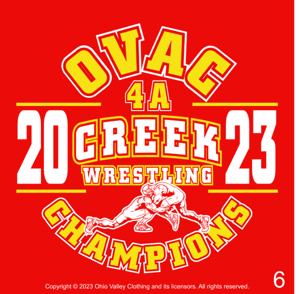 Indian Creek Wrestling 2023 OVAC Champions Design Samples Indian-Creek-Wrestling-OVAC-2023-Cmapion-Design-6