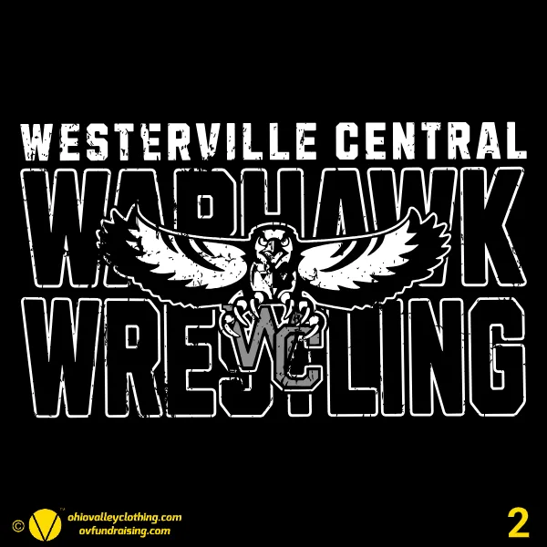 Westerville Central Wrestling 2024-2025 Design 02