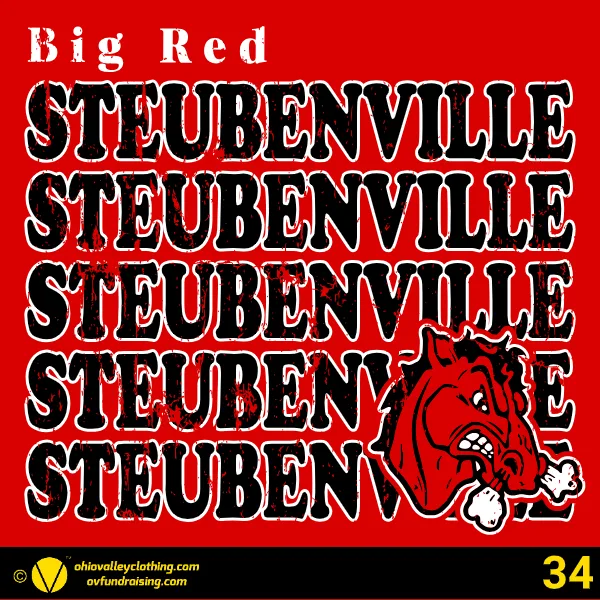 Steubenville Big Red Band 2025 Design 34