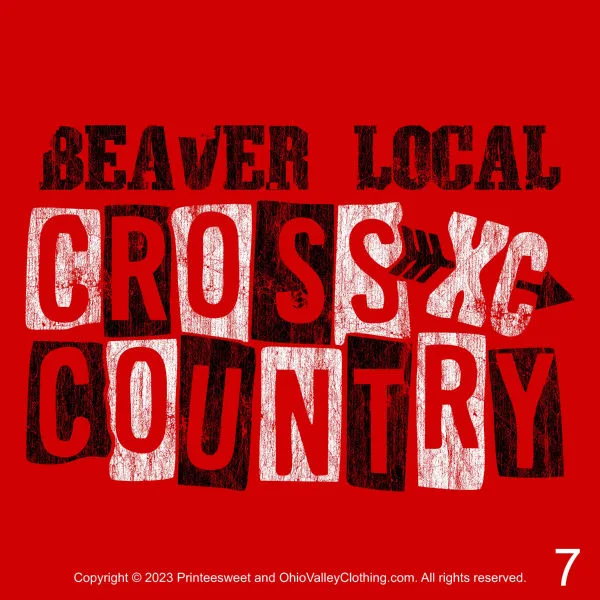 Beaver Local Cross Country 2023 Sample Design Page 07