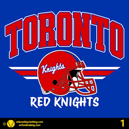 Toronto Football 2026 Fundraising Sample Designs