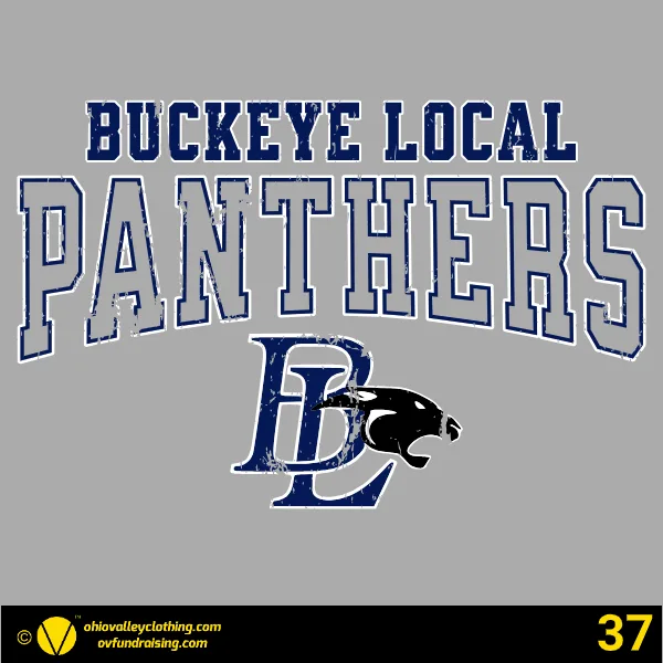 Buckeye Local Lady Panthers Basketball 2025-26 Design 37