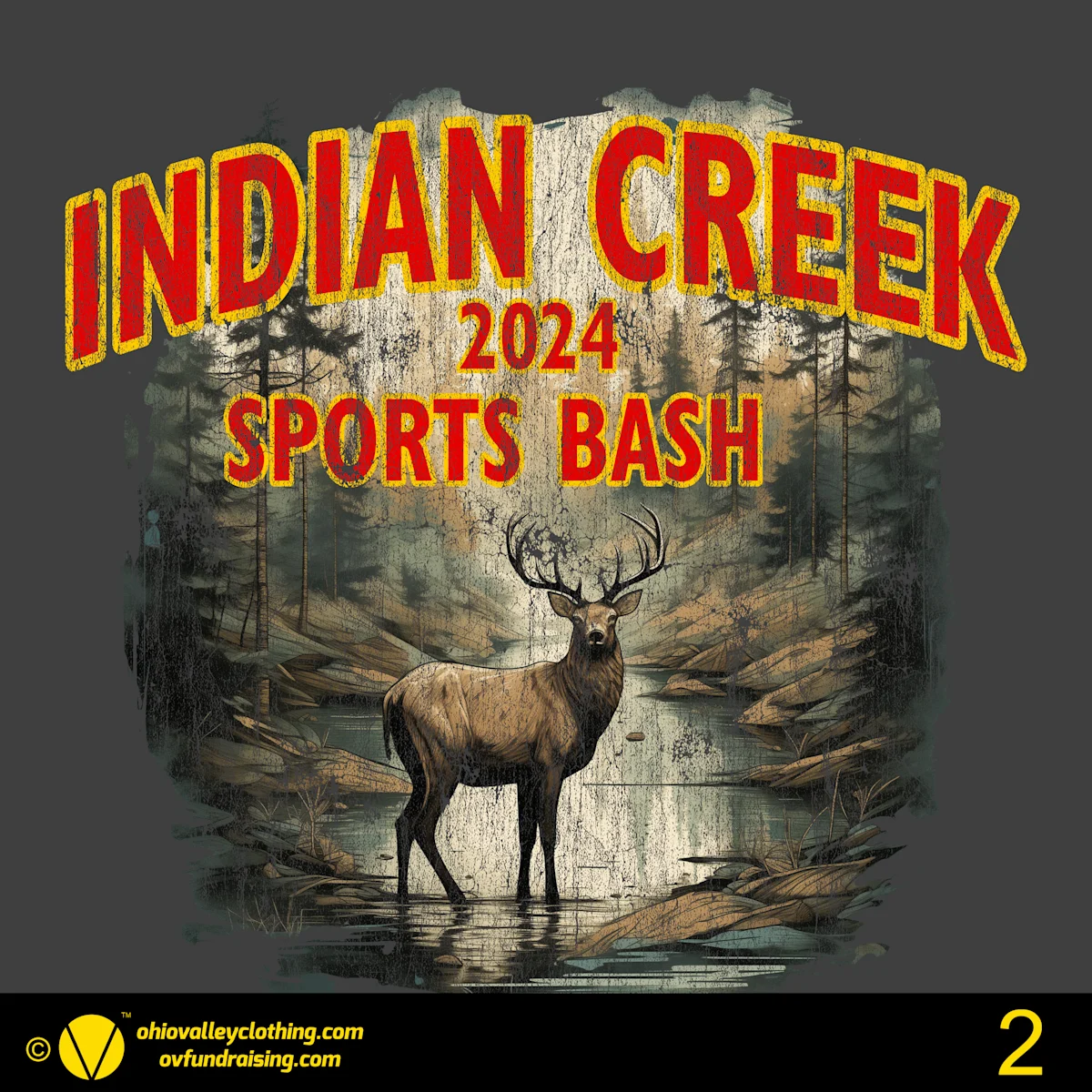 Indian Creek Sportman's Bash 2024 Design 2