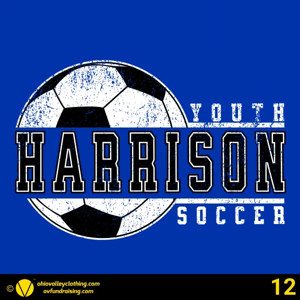 Harrison Youth Soccer League 2024 Design 12
