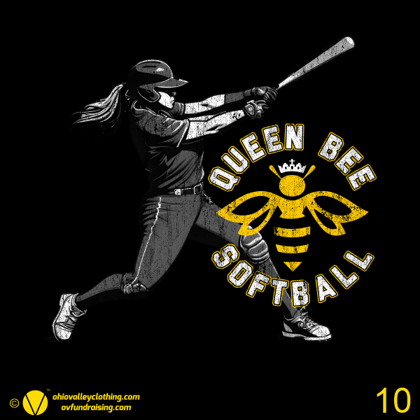 Queen Bee Softball Sample Designs 2024 Queen Bee 2024 Fundraising Sample Design 10