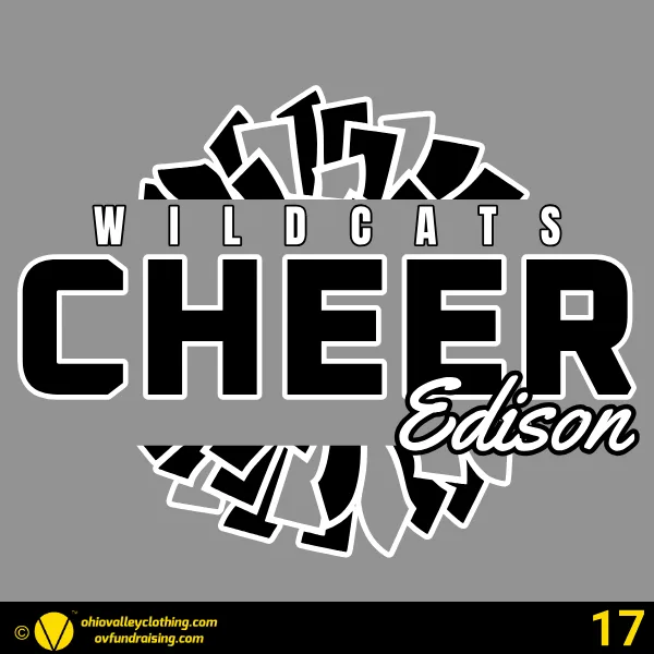 Edison High School Cheer 2024 Design 17