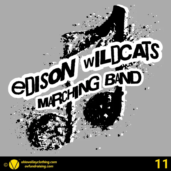 Edison High School Band Boosters 2026 Design 11