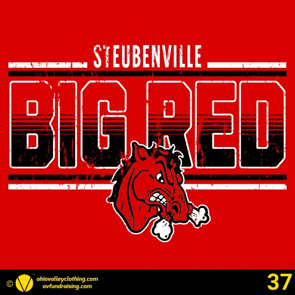 Steubenville Big Red Boys Soccer 2025 Design 37