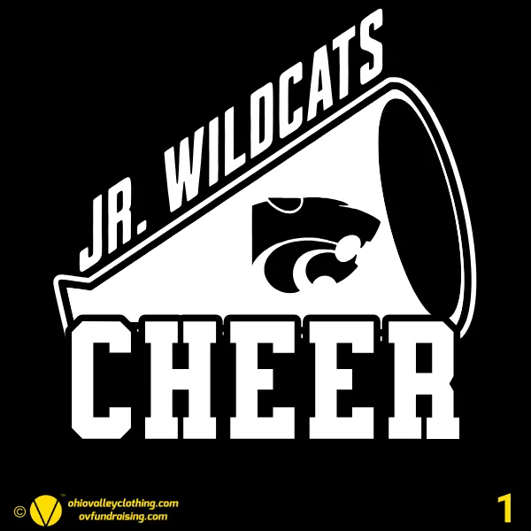Edison Jr. Wildcats Cheer 2024 Design 01