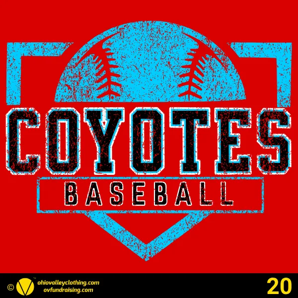 SV Coyotes Baseball Club Fall 2024 Design 20